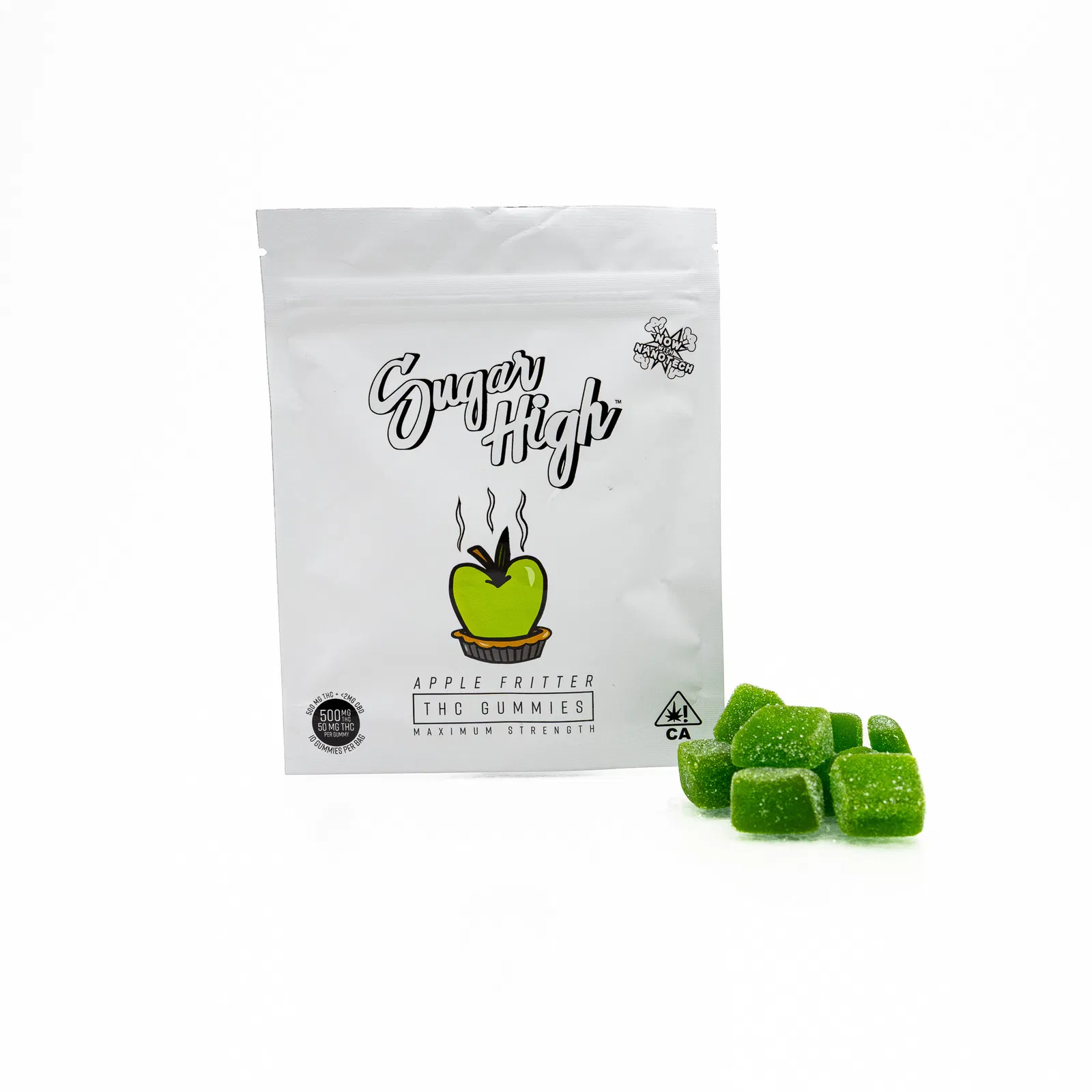 Buy sugar high apple fritter thc gummies