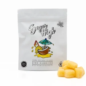 Buy Sugar High Piña Colada Slush THC Gummies