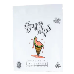 Buy Sugar High Watermelon Gelato THC Gummies